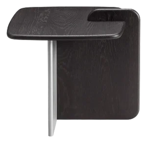 Cards Wood & Metal Nightstand by Lorenza Bozzoli