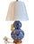 Ralph Lauren Late 20th Century Ralph Lauren Blue & White Double-Gourd Ceramic Table Lamps - a Pair For Sale - Image 4 of 6