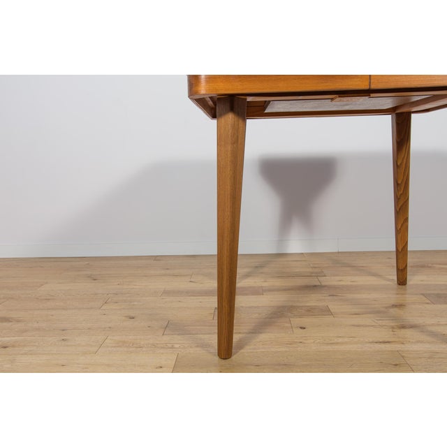 Dining Table by Bohumil Landsman for Jitona, Czechoslovakia, 1960s For Sale - Image 16 of 18
