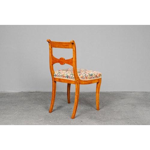 Biedermeier Chairs, Set of 5 For Sale - Image 4 of 17