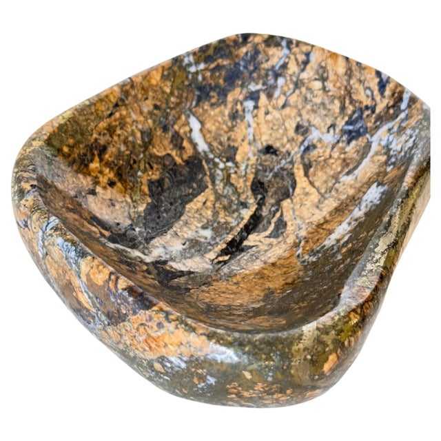 Tigers Eye Stone Style Ashtray, South Africa, 1955 For Sale - Image 3 of 9