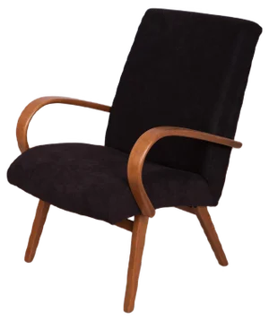 Set of Model 53 Armchairs by Jaroslav Smidek for TON, 1960s
