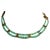 Contemporary Emerald, Diamond and 22k Gold Choker Necklace For Sale - Image 3 of 6
