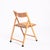 Vintage Wooden Folding Chairs with Rush Seats, Set of 3 For Sale - Image 13 of 16