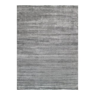 Pasargad Home Transitiona Grey Wool Area Rug- 9'11" X 13'11" For Sale