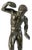 Classical Roman Mid 19th Century Dancing Faun Bronze For Sale - Image 3 of 5