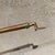 Metal Antique Brass Victorian Fire Poker Tool For Sale - Image 7 of 11
