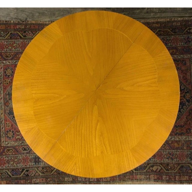 1920s Adjustable Art Deco Pedestal Table For Sale - Image 5 of 10