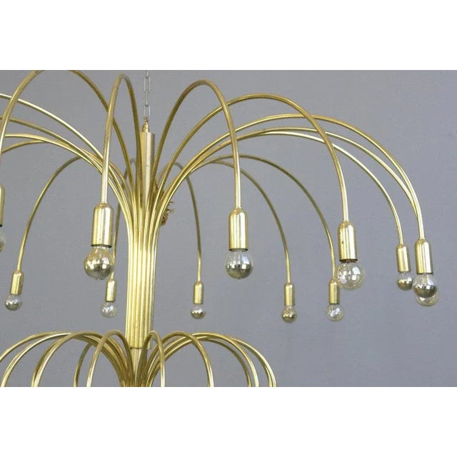 Large Mid-Century Ballroom Chandelier For Sale - Image 4 of 11