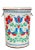 Vintage Pennsylvania Dutch Paint Decorated Garbage Trash Can For Sale In New York - Image 6 of 15