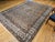 Textile Vintage Persian Bakhtiari Rug, Hand-Knotted Wool, Allover Geometric Pattern, Camelhair & Ivory, 8x11 For Sale - Image 7 of 18
