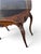Brown 19th Century French Gabriel Legs Rosewood Inside Black Leather Game Table/Console Table. For Sale - Image 8 of 17