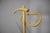 Gold Vintage Bentwood Clothes Valet Stand from Ton, Former Czechoslovakia, 1980s For Sale - Image 8 of 9
