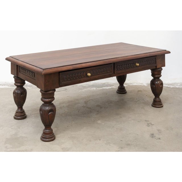 Coffee Table in Walnut For Sale - Image 12 of 14