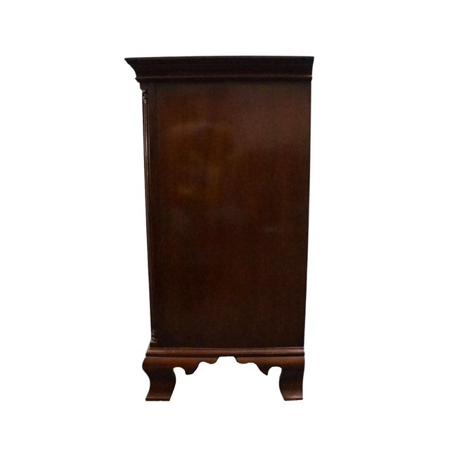 Hickory Chair James River Collection Solid Cherry Traditional 68" Double Dresser For Sale - Image 11 of 13