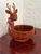 Vintage Wicker Reindeer Basket Christmas Holiday Decor For Sale - Image 9 of 9