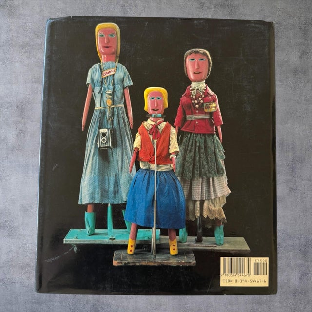 American Primitive Discoveries Folk Sculpture Book 1988 Ricco Maresca Hardcover For Sale - Image 4 of 13
