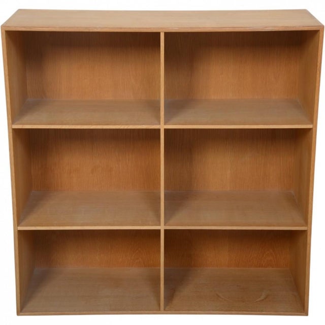 Bookcase in Oak by Mogens Koch, 1980s For Sale - Image 16 of 16
