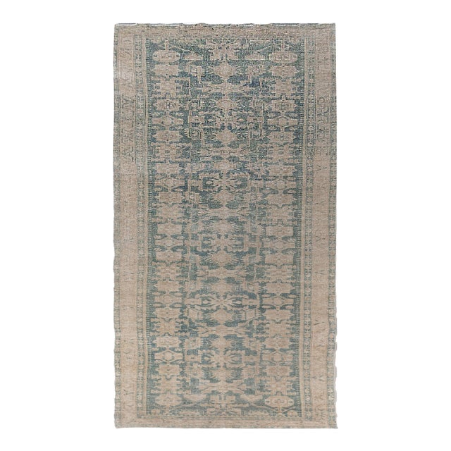 Vintage Oriental Runner 3'7 X 16'9 For Sale