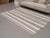 1970s Vintage Handmade Wool Cotton Grey Kilim Runner Rug For Sale - Image 10 of 11