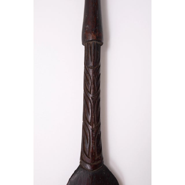 1950s Tribal Art Hardwood Spear, New Guinea, 1950s For Sale - Image 5 of 8