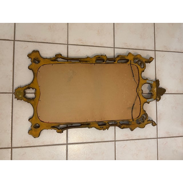 Antique Rococo Revival Gilt Composition Wall Mirror, Circa 1880 For Sale - Image 6 of 10