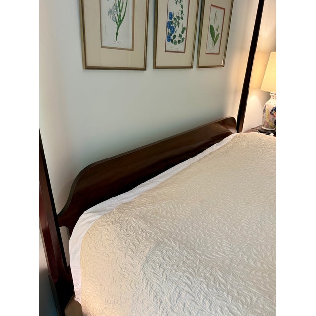 Antique Pencil Post Bed For Sale - Image 4 of 9