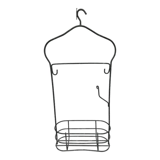 1940s Industrial French Wirework Metal Gym Swim Basket For Sale