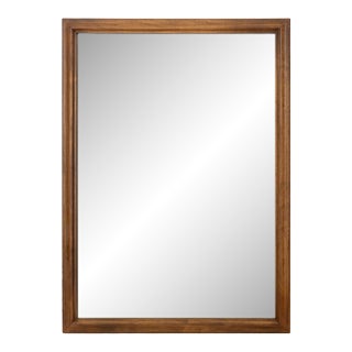 Conant Ball Mid-Century Modern Walnut Framed Mirror For Sale