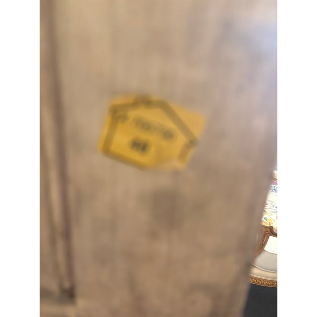 20th Century Vintage Hand Painted Chinoiserie Secretary For Sale In Boston - Image 6 of 7