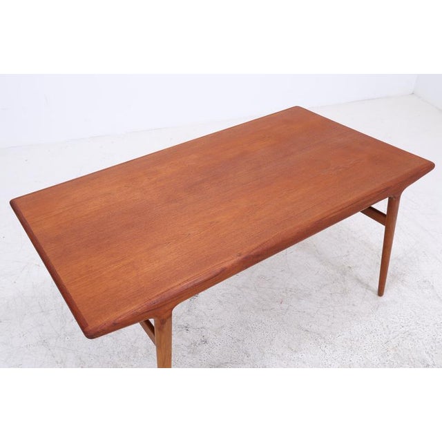 Wood Extendable Dining Table in Teak by Niels Otto Møller for J.L. Møllers For Sale - Image 7 of 18