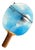 Vera Vizzi, Ping Pong Racket in Sky Blue, 2024, Mixed Media For Sale