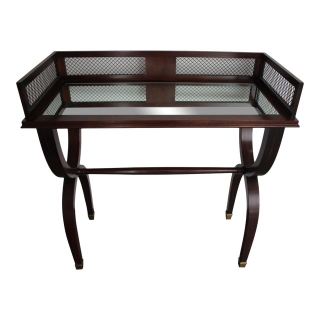 CTHSherrill Standing Bar Serving Table Chairish