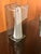 Sottsass Italian Modernist Architectural Glass Bud Vase For Sale - Image 4 of 14