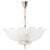 Scandinavian Modern Pendant Lamp in Chrome and Glass attributed to Carl Fagerlund, 1940s For Sale - Image 9 of 9