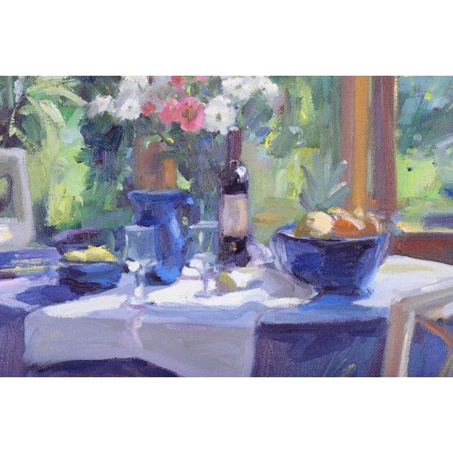 Edward Noott, British Impressionist Landscape, Oil on Canvas, Framed For Sale - Image 3 of 7