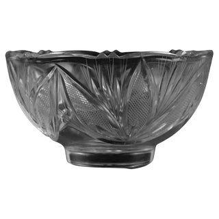 Glass Candy Bowl, 1970s For Sale