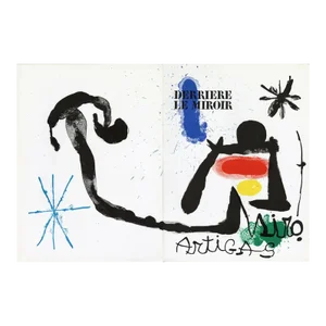 1963 Joan Miro Original Lithograph DM01139d Derriere Le Miroir