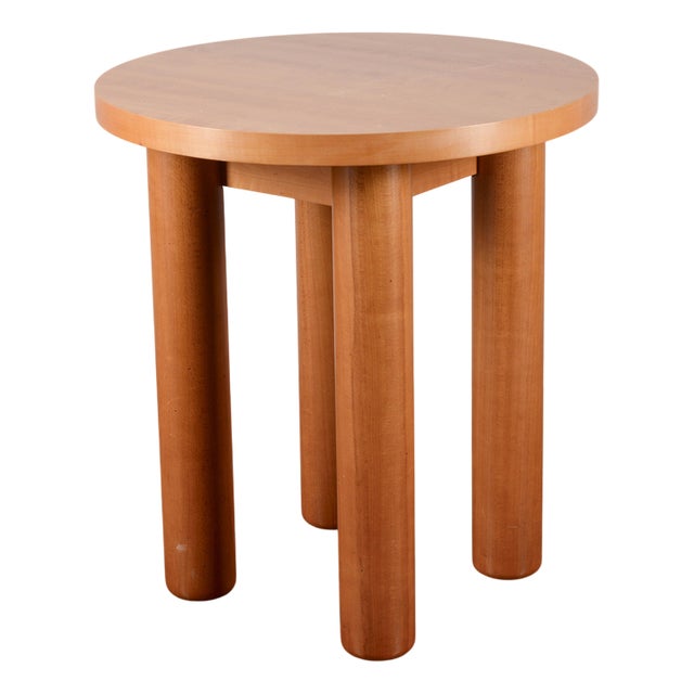 Italian Round Coffee Table, 1980s For Sale