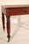 William IV Mahogany Writing Table With a Tooled Leather Top For Sale - Image 9 of 13