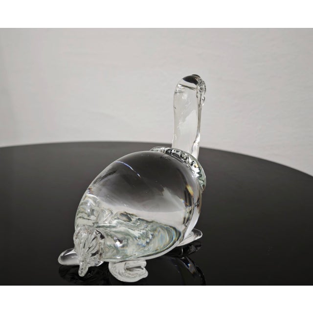 Mid-Century Murano Clear Glass Sculpture by Vincenzo Nason, Italy 1970 For Sale - Image 11 of 16