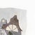 Abstract Trees on the Roof Top - Original Architectural Urban Landscape Mixed Media Collage on Paper For Sale - Image 3 of 6