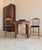 Harrison Van Horn lacquered raffia game table with slide out shelf. An uncommon piece in very very nice original...