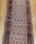 Textile 19th Century Persian Bidjar Runner, Hand-Knotted Wool, Allover Paisley Pattern, Ivory & Navy, 3x13 For Sale - Image 7 of 14