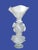 Vintage Satin Glass Centerpiece in the Style of Lalique For Sale - Image 4 of 16