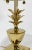 Vintage Bombay Brass Pineapple Table Lamp W Tole Shade For Sale In Kansas City - Image 6 of 13