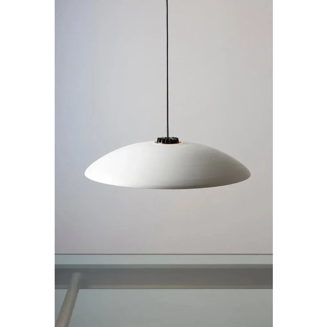 Not Yet Made - Made To Order Small White Headhat Plate Pendant Lamp by Santa & Cole For Sale - Image 5 of 13