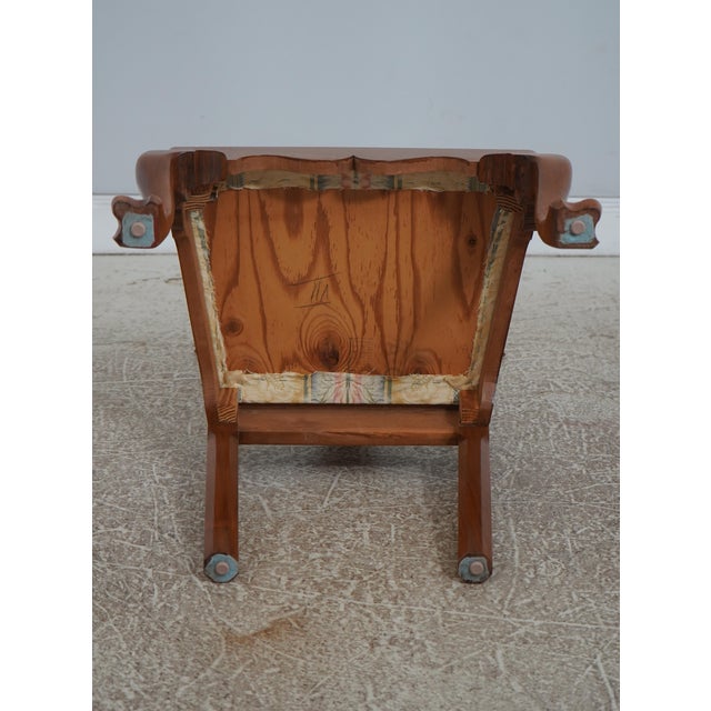 Set of 6 Bench Made Walnut Chippendale Dining Chairs For Sale - Image 18 of 18