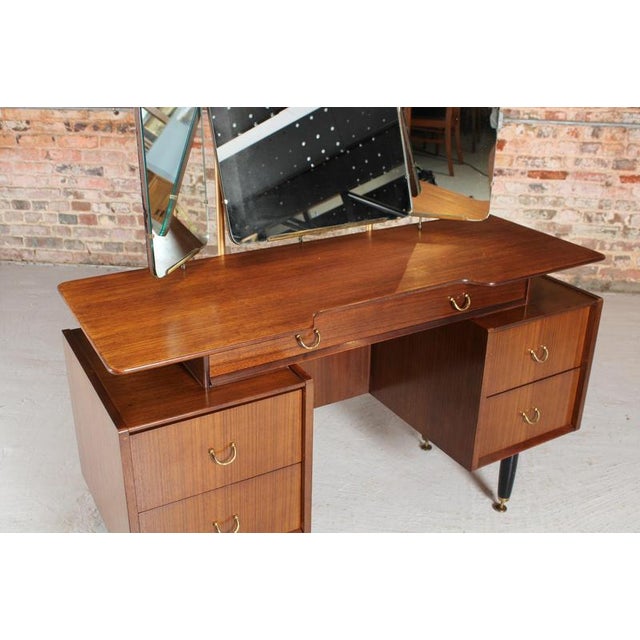 Mid-Century Librenza Tola and Black Dressing Table from G-Plan, 1960s For Sale - Image 6 of 12