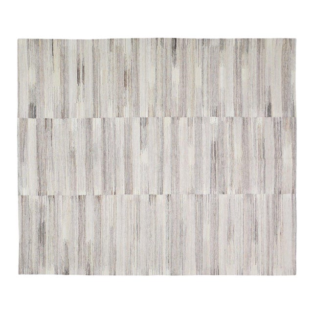 Turkish Hand Knotted Wool Rug, 6'2''x7'3'' For Sale